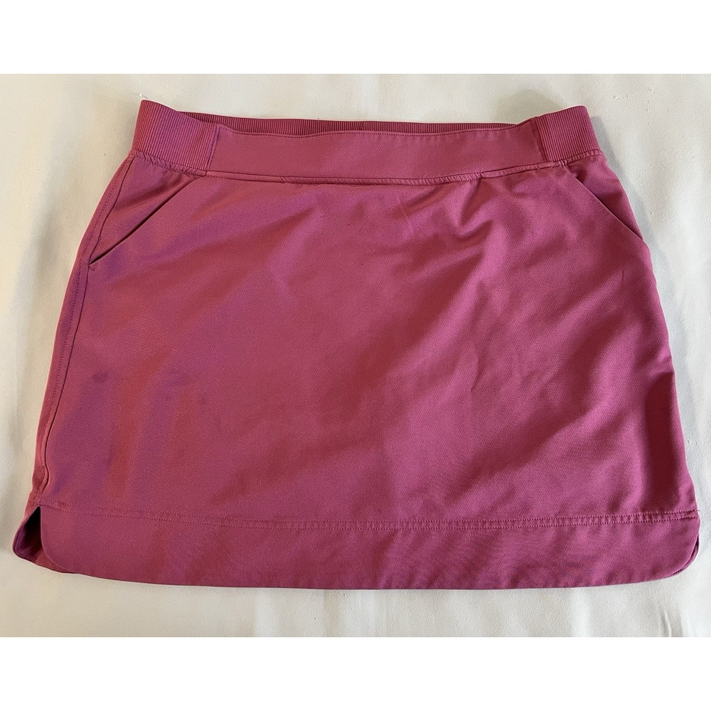 32 Degrees Cool Women's Skort Skirt Shorts Tennis Core Pink‎ Rose Size XL